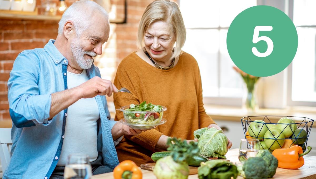 Los 5 tips que te ayudarán a llegar más saludable a la ancianidad